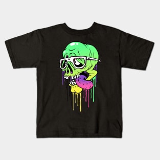 Colored Skull Kids T-Shirt